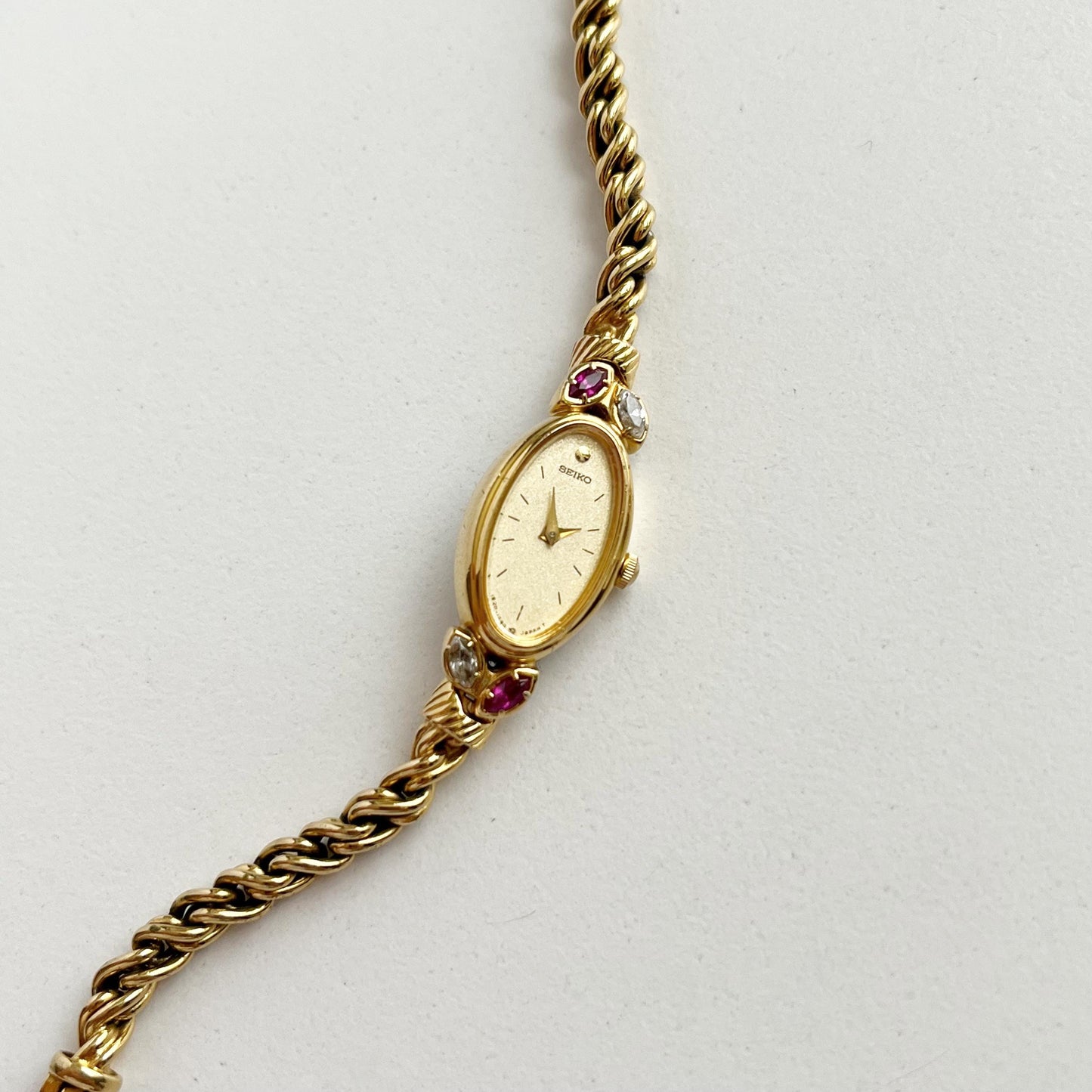 Seiko Rare Gold Tone Women’s Vintage Watch, Boxed, Gift for Her, 18cm