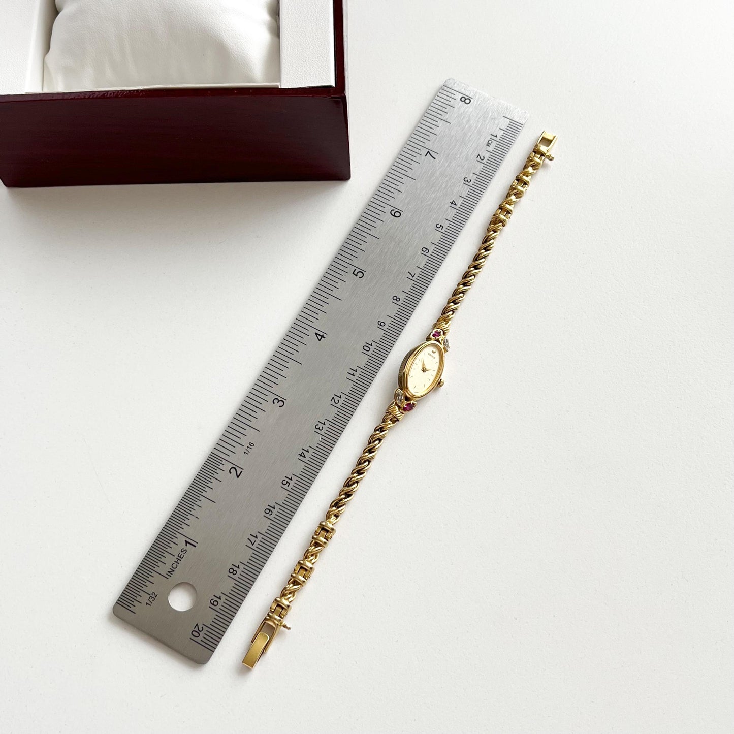 Seiko Rare Gold Tone Women’s Vintage Watch, Boxed, Gift for Her, 18cm