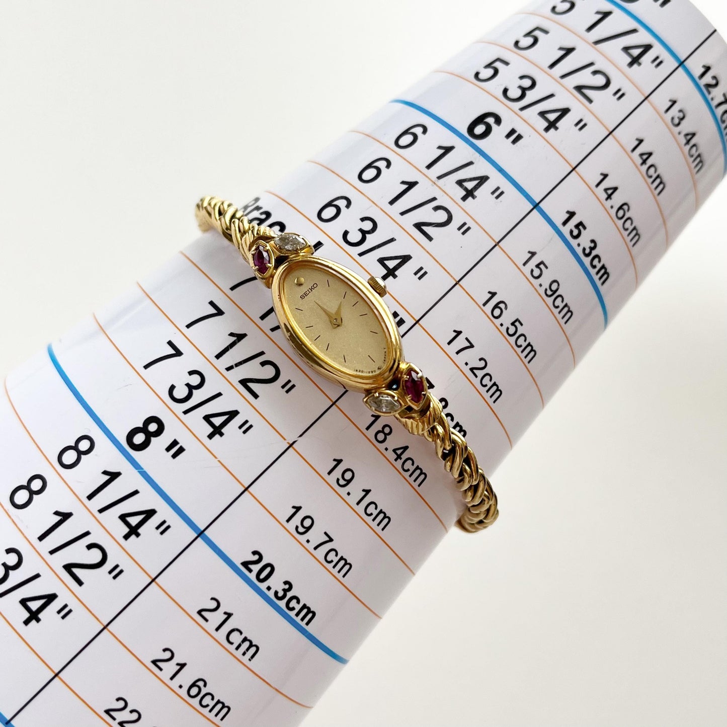 Seiko Rare Gold Tone Women’s Vintage Watch, Boxed, Gift for Her, 18cm