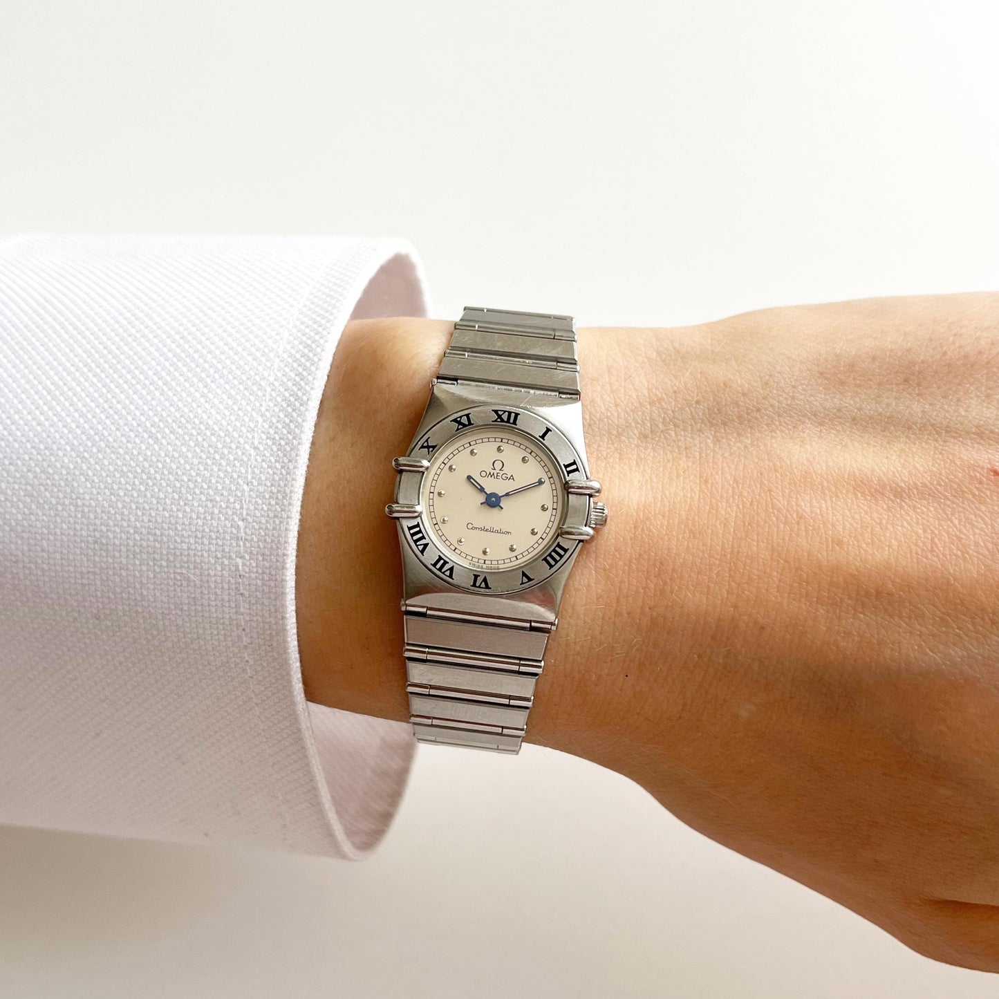 Omega Constellation Vintage Women’s Watch, Silver Watch, Gift for Her - 16.5 cm