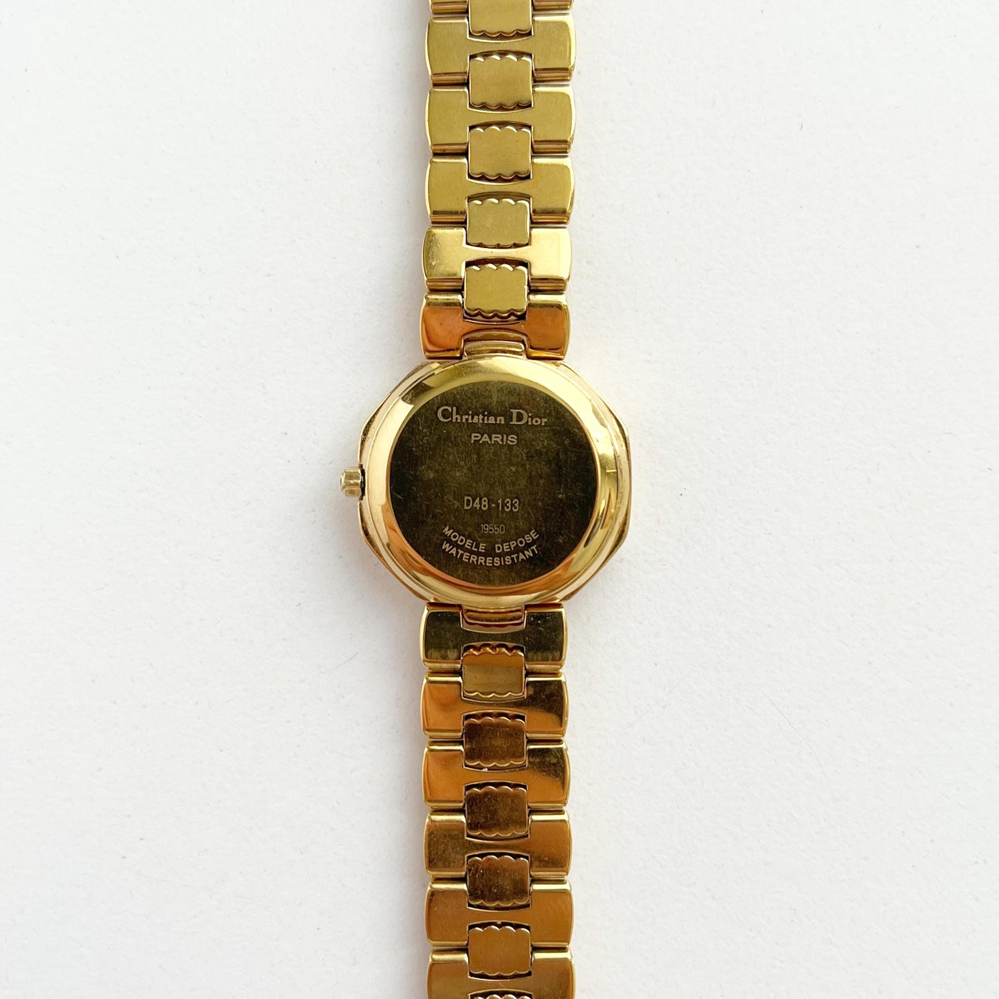 Christian Dior Gold Vintage Womens Watch, Gold Dial, Boxed, Gift for Her - 16.5cm