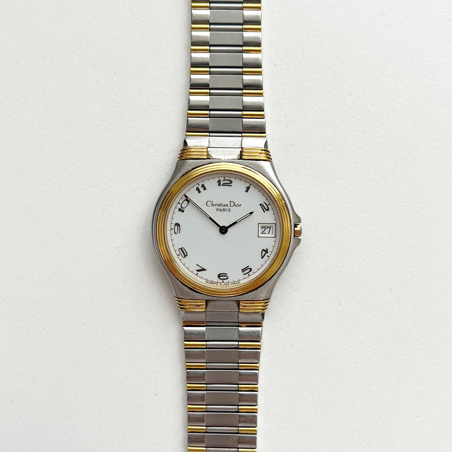 Christian Dior Vintage TwoTone Women’s Watch, Gift For Her, Boxed, 19cm