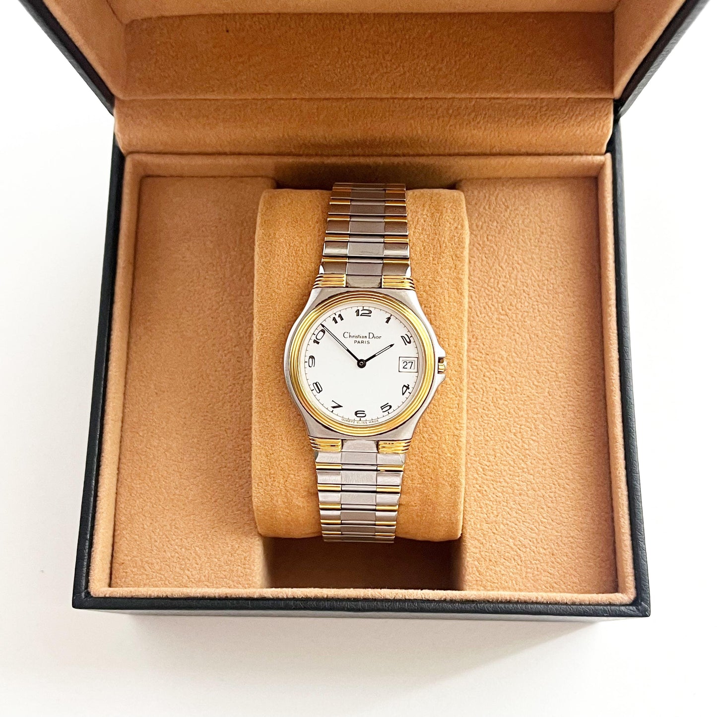 Christian Dior Vintage TwoTone Women’s Watch, Gift For Her, Boxed, 19cm