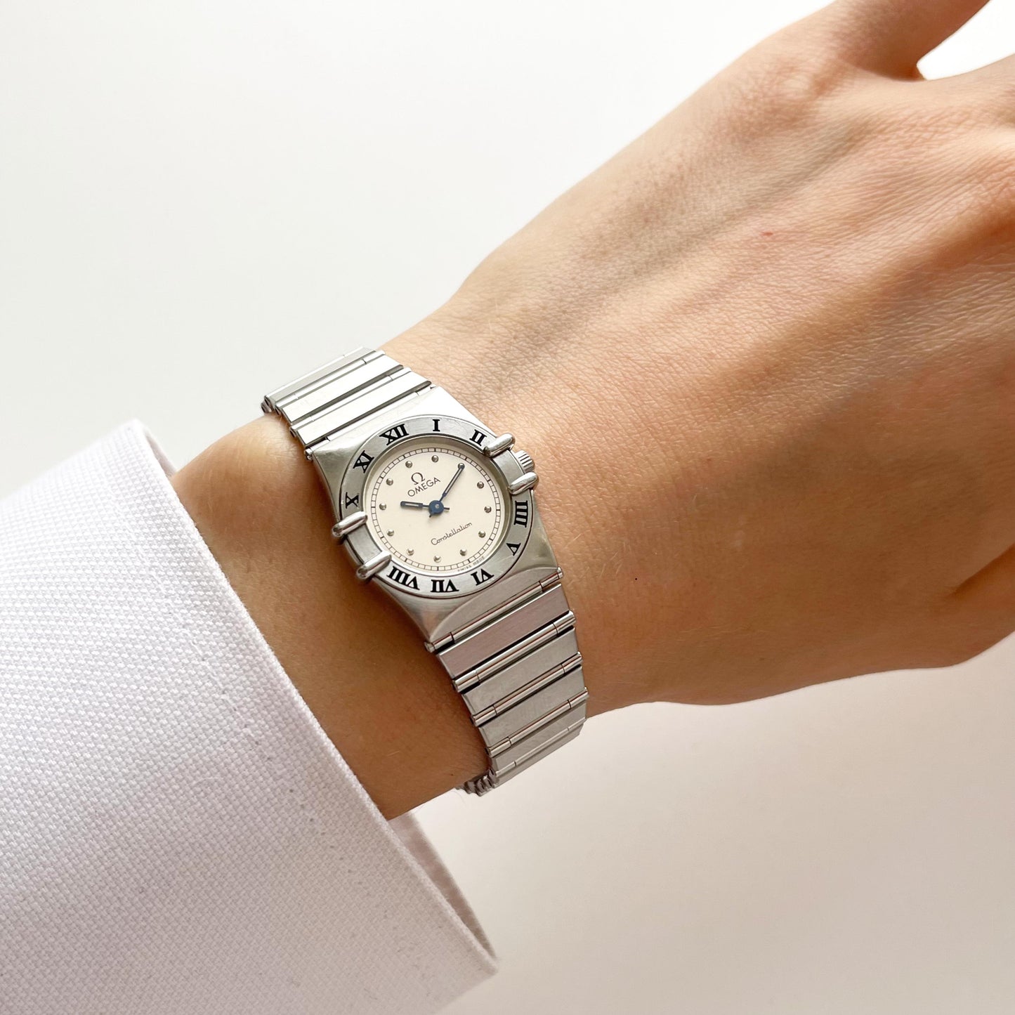 Omega Constellation Vintage Women’s Watch, Silver Watch, Gift for Her - 16.5 cm