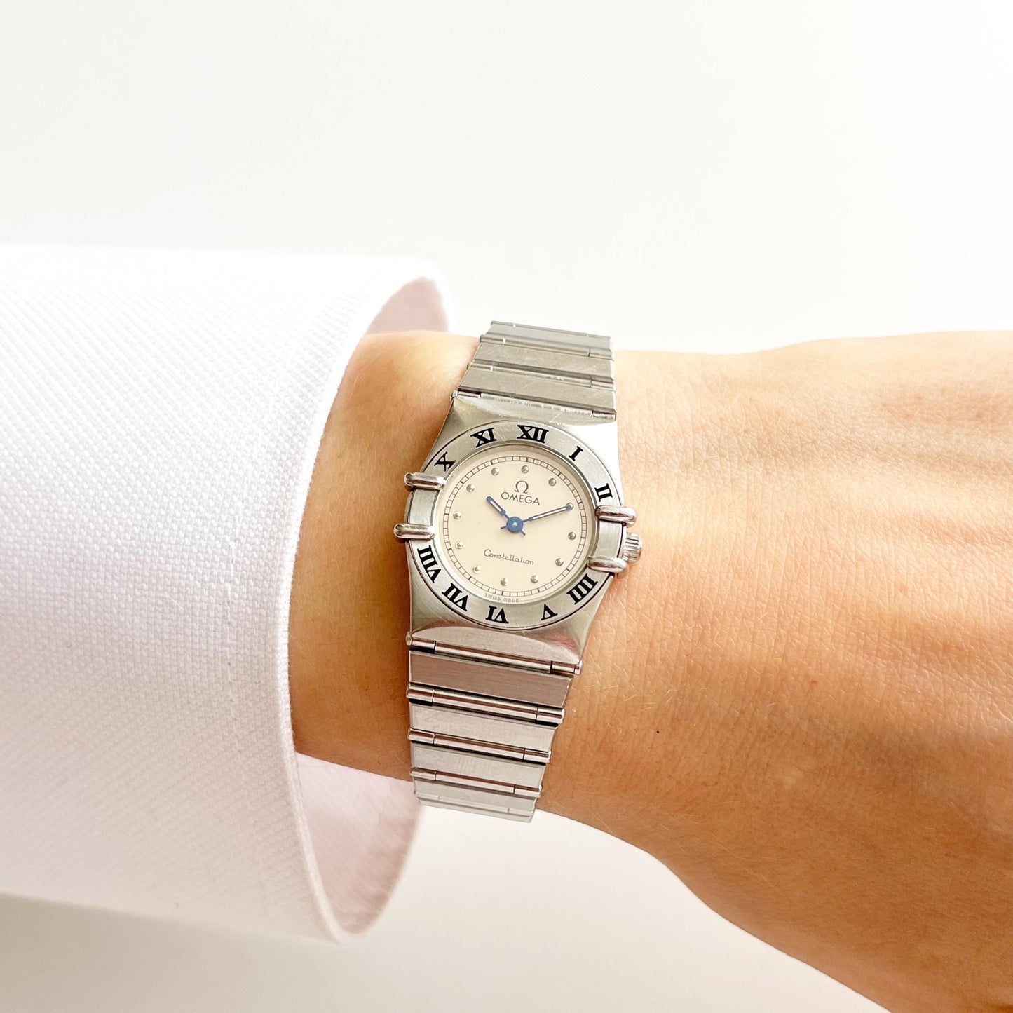 Omega Constellation Vintage Women’s Watch, Silver Watch, Gift for Her - 16.5 cm