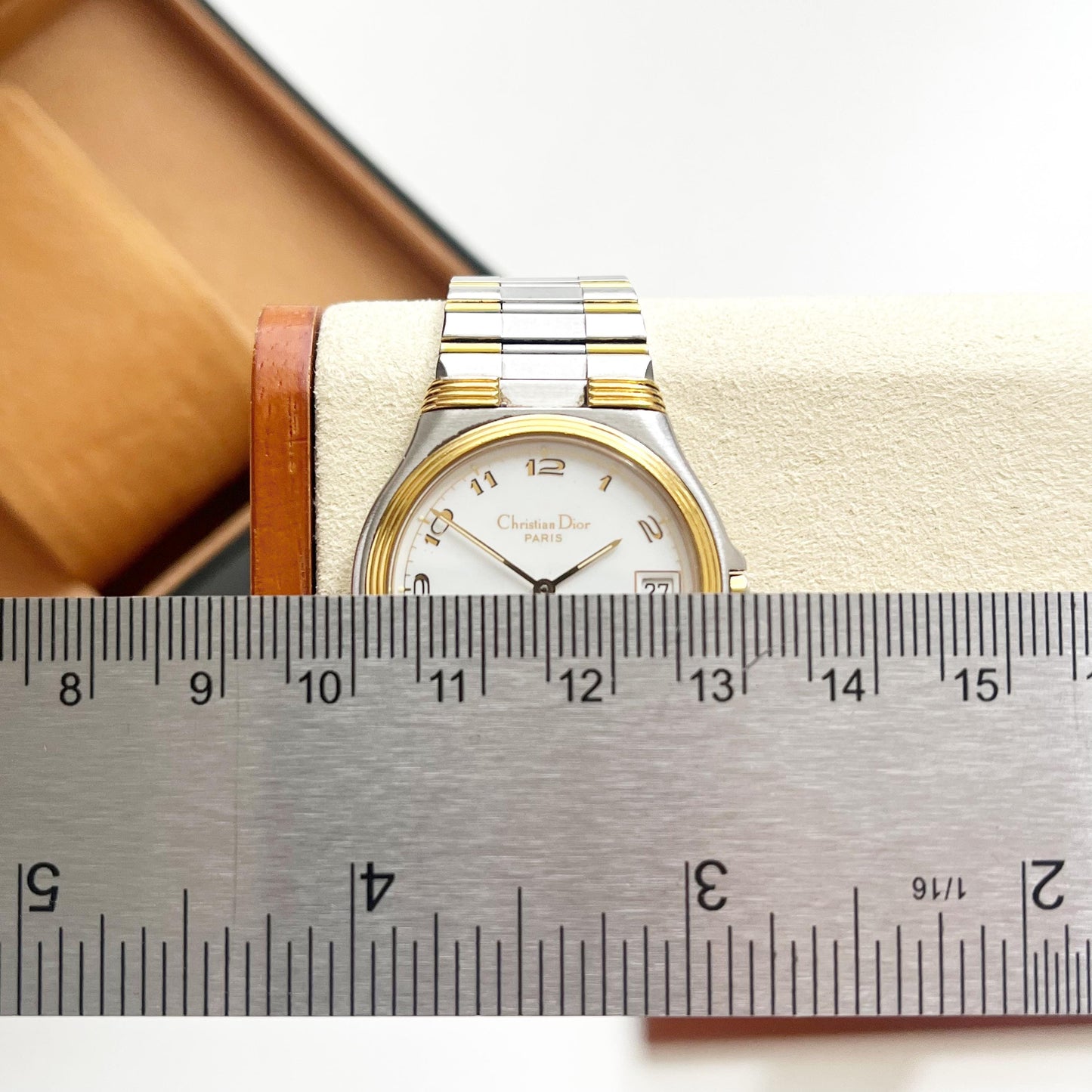 Christian Dior Vintage TwoTone Women’s Watch, Gift For Her, Boxed, 19cm
