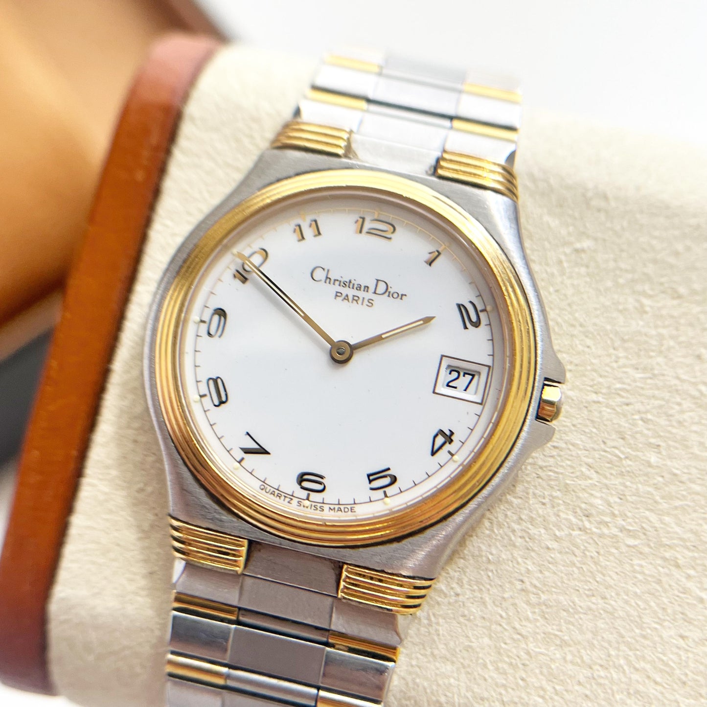 Christian Dior Vintage TwoTone Women’s Watch, Gift For Her, Boxed, 19cm