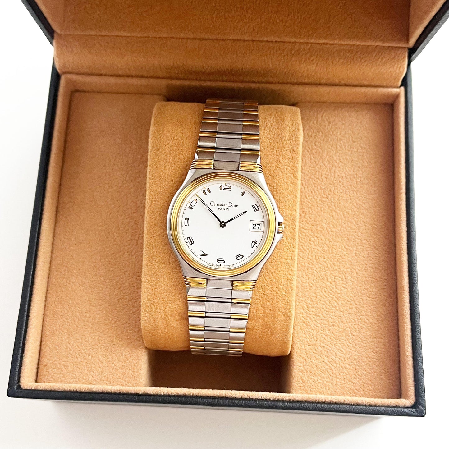 Christian Dior Vintage TwoTone Women’s Watch, Gift For Her, Boxed, 19cm