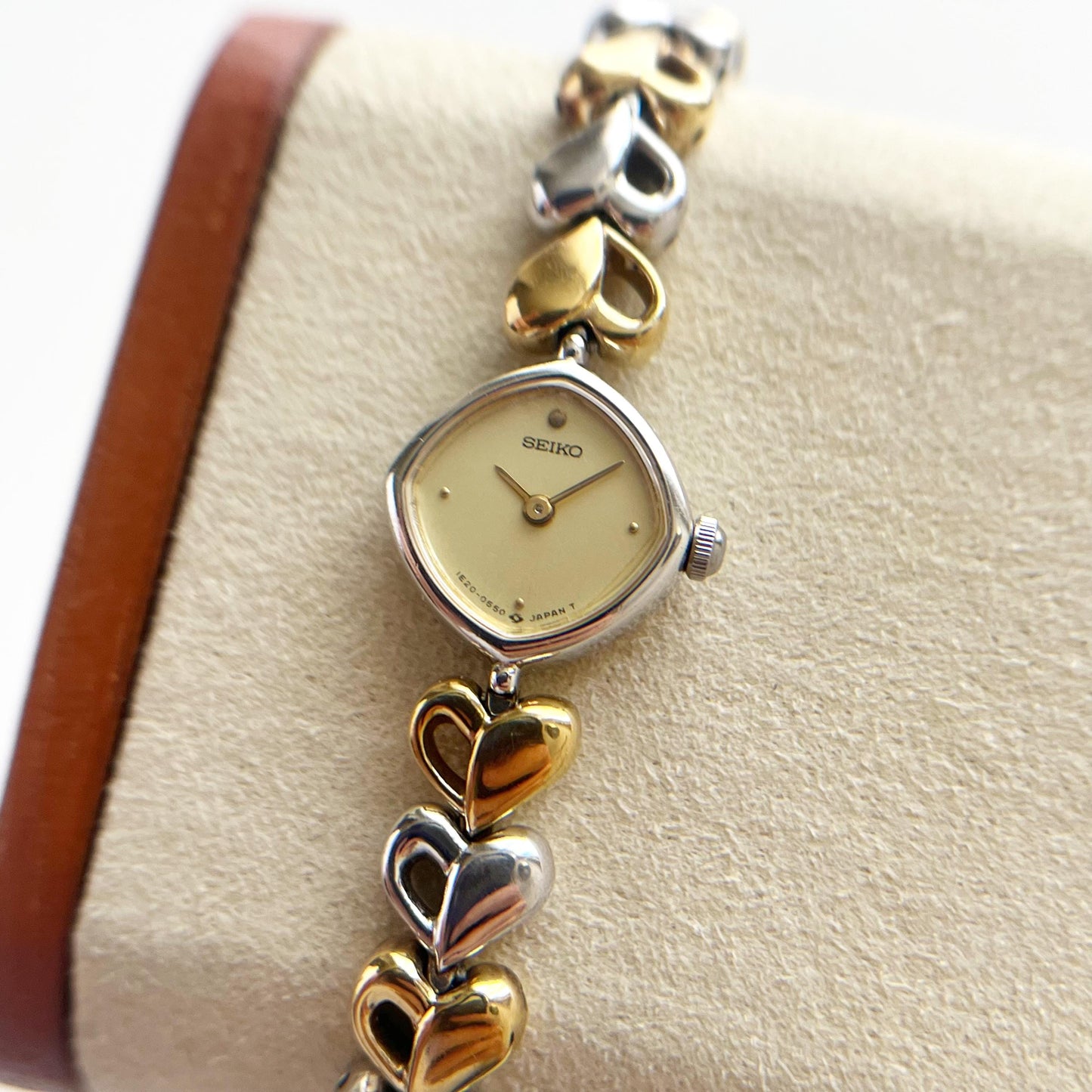 Seiko Vintage TwoTone Hart Womens Watch, Boxed, Gift for Her, 16cm