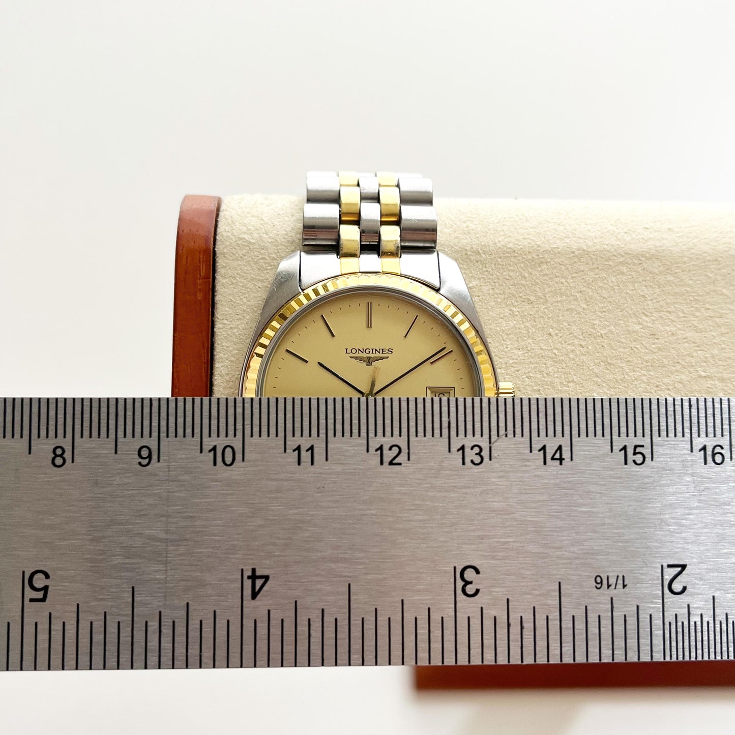 Vintage Women’s Longines, Two-Tone Date Jubilee Bracelet Watch, Gift for Her, Boxed, 18.5cm