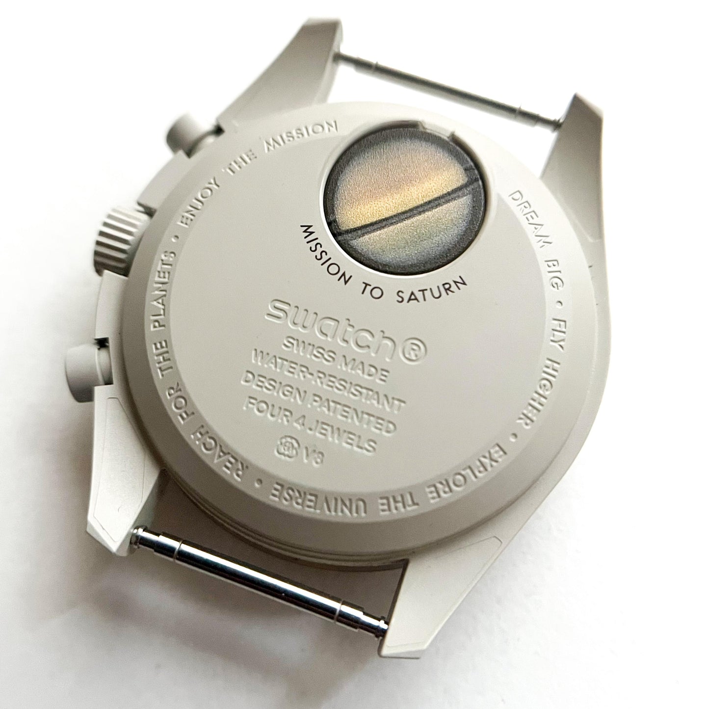 Omega x Swatch, Mission To Saturn, Full Set, 2 Bands, Mens Watch, Gift for Him